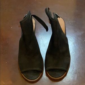 Lucky Brand black booties